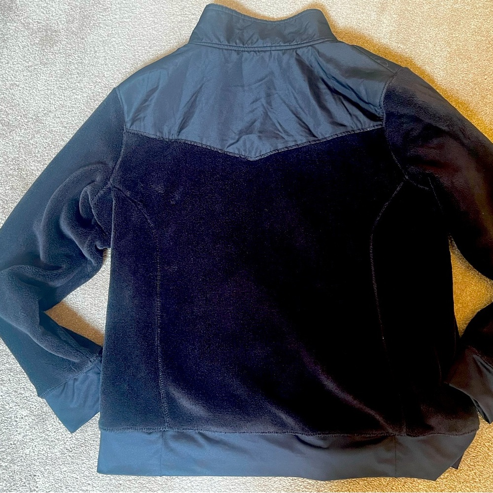 Warm black zip up jacket